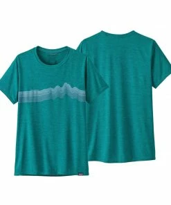 Patagonia Women's Capilene Cool Daily Graphic Shirt 34 Patagonia Women's Capilene Cool Daily Graphic Shirt