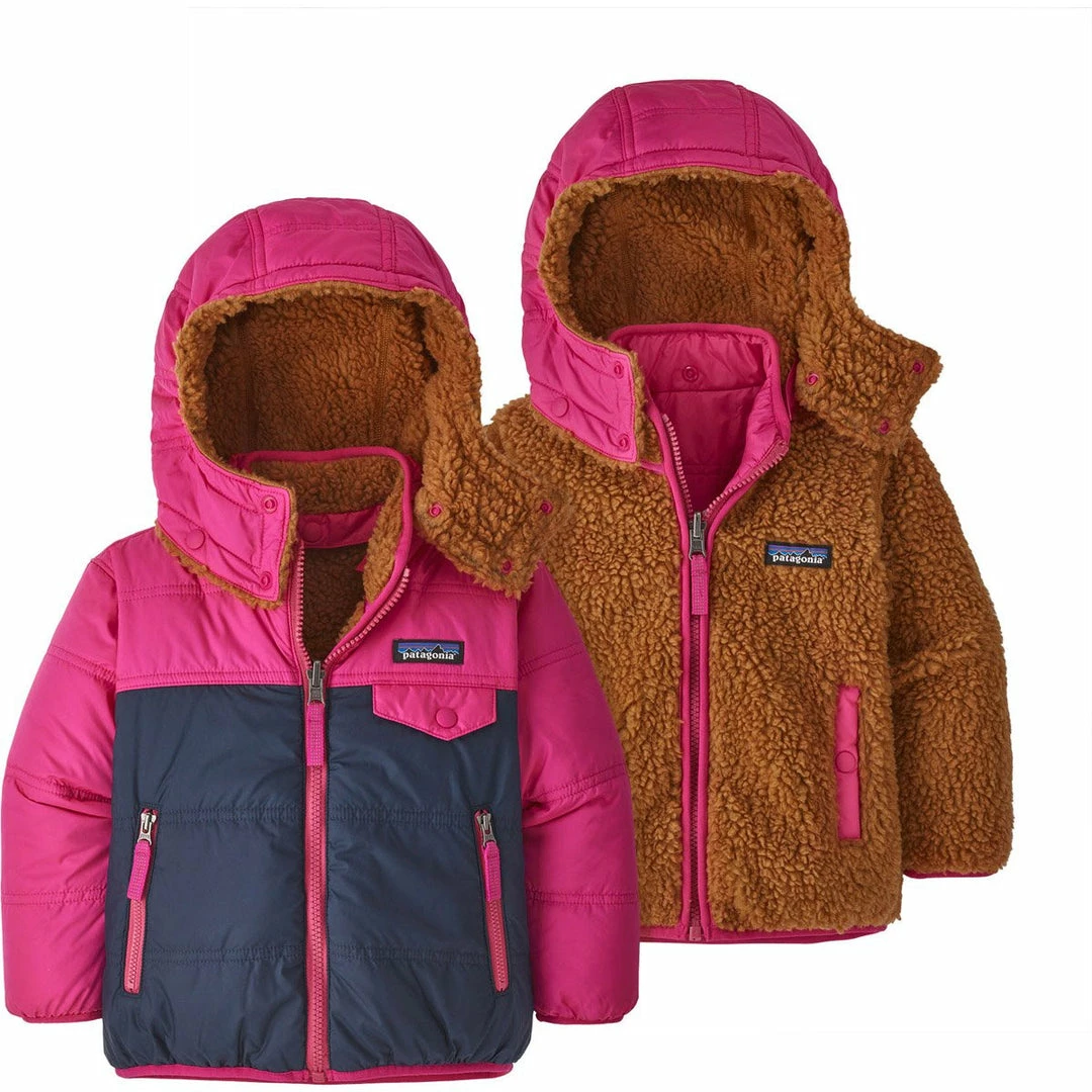 Patagonia Baby Reversible Tribbles Hoody Kids 7 Patagonia Baby Reversible Tribbles Hoody Kids