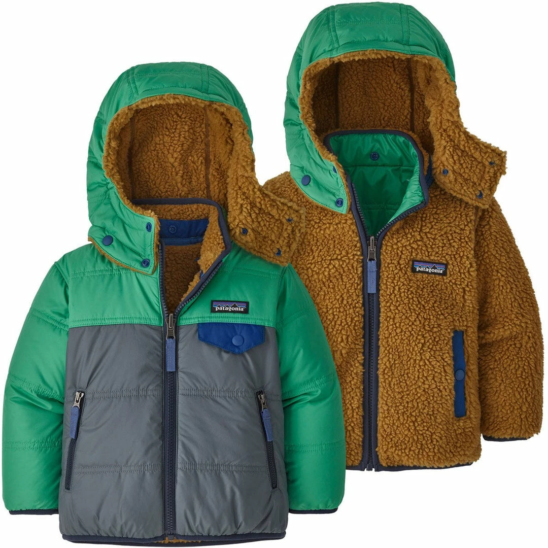 Patagonia Baby Reversible Tribbles Hoody Kids 8 Patagonia Baby Reversible Tribbles Hoody Kids