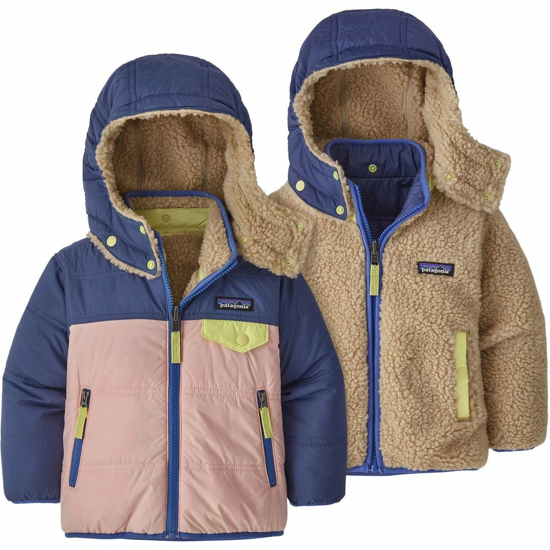 Patagonia Baby Reversible Tribbles Hoody Kids 9 Patagonia Baby Reversible Tribbles Hoody Kids