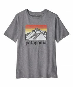 Patagonia Boys' Regenerative Organic Certification Cotton Graphic T-Shirt Kids 8 Patagonia Boys' Regenerative Organic Certification Cotton Graphic T-Shirt Kids