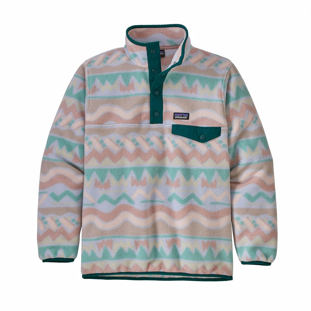 Patagonia Girls' Lightweight Synchilla Snap-T Pullover - Clearance Kids 3 Patagonia Girls' Lightweight Synchilla Snap-T Pullover - Clearance Kids
