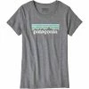 Patagonia Girls' Pastel P-6 Logo Organic T-Shirt Kids