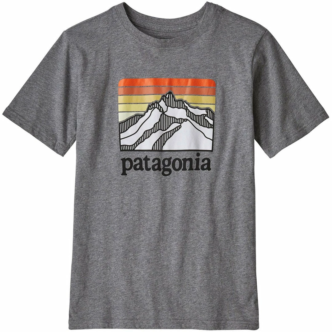 Patagonia Boys' Graphic Organic Cotton T-Shirt Kids 7 Patagonia Boys' Graphic Organic Cotton T-Shirt Kids