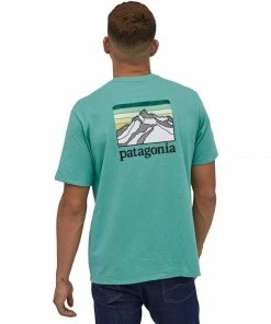 Patagonia Men's Line Logo Ridge Pocket Responsibili-Tee