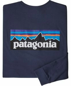 Patagonia Men's Long-Sleeved P-6 Logo Responsibili-Tee 24 Patagonia Men's Long-Sleeved P-6 Logo Responsibili-Tee