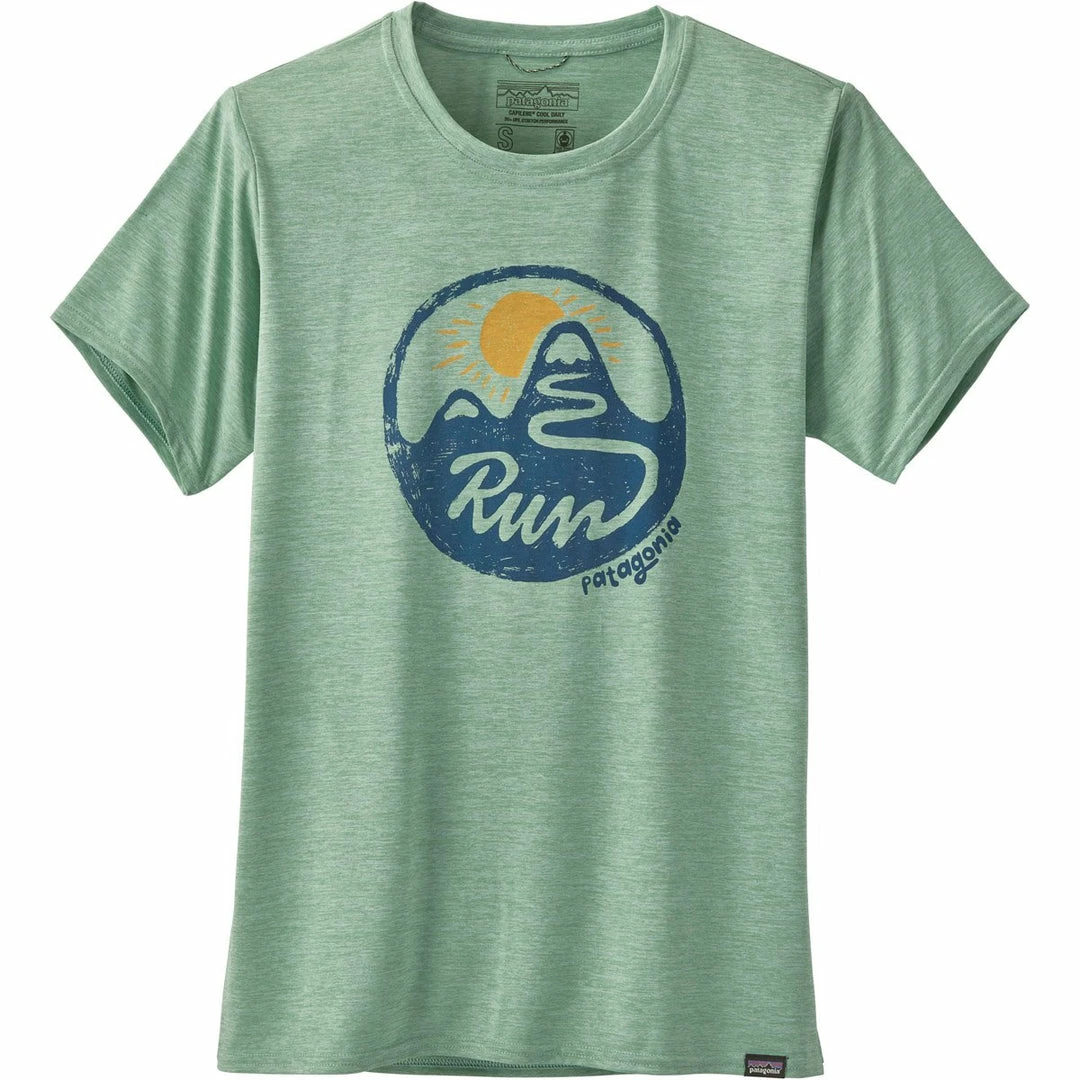 Patagonia Women's Capilene Cool Daily Graphic Shirt 8 Patagonia Women's Capilene Cool Daily Graphic Shirt