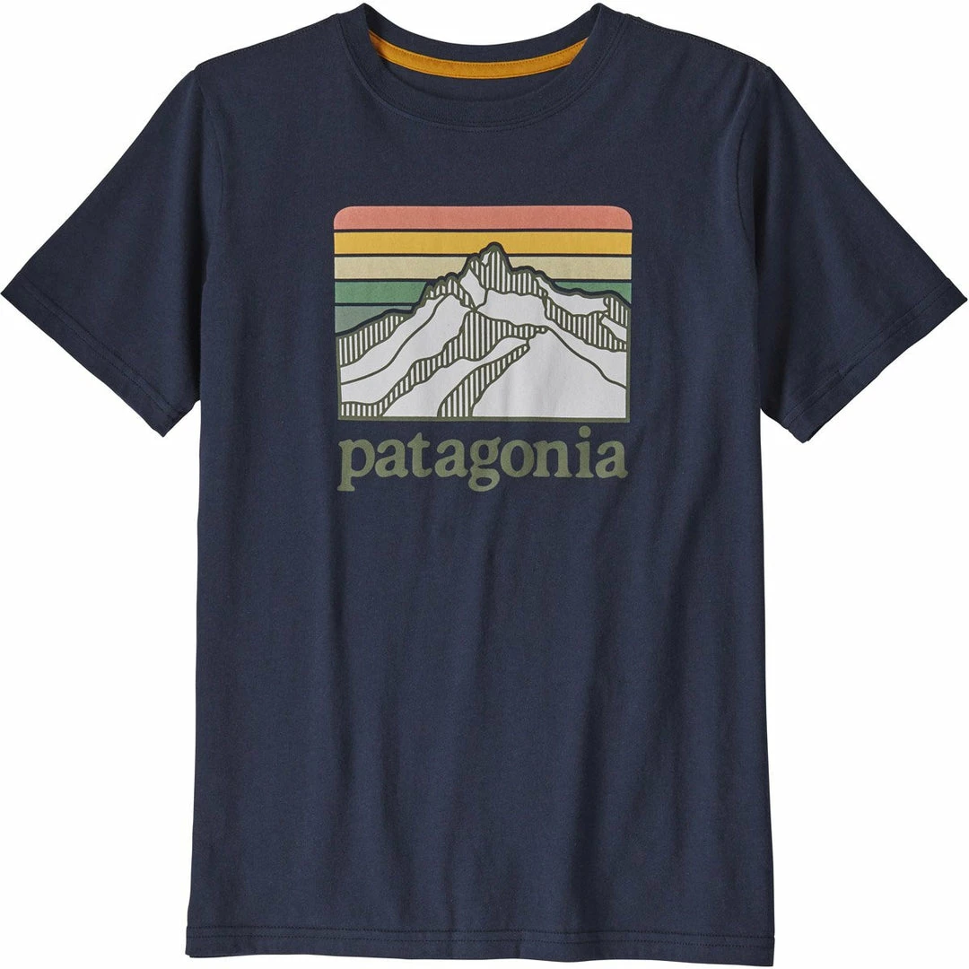 Patagonia Boys' Graphic Organic Cotton T-Shirt Kids 5 Patagonia Boys' Graphic Organic Cotton T-Shirt Kids