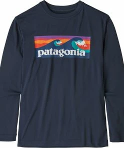 Patagonia Kids Boys' Long-Sleeved Capilene Cool Daily T-Shirt