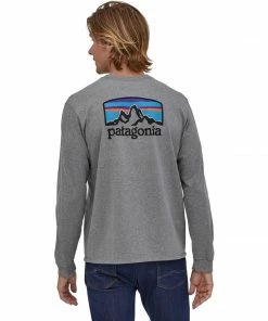 Patagonia Men's Long-Sleeved Fitz Roy Horizons Responsibili-Tee
