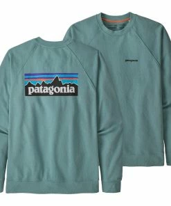 Patagonia Men's P-6 Logo Organic Crew Sweatshirt
