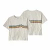 Patagonia Women's Ridge Rise Stripe Organic Easy Cut Tee