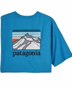 Patagonia Men's Line Logo Ridge Pocket Responsibili-Tee