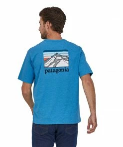 Patagonia Men's Line Logo Ridge Pocket Responsibili-Tee