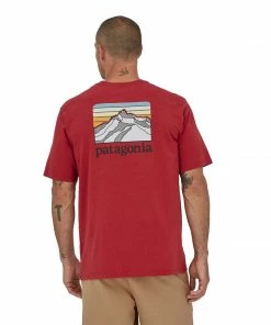Patagonia Men's Line Logo Ridge Pocket Responsibili-Tee