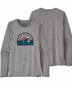 Patagonia Women's Long-Sleeved Capilene Cool Daily Graphic Shirt