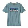 Patagonia Boys' Regenerative Organic Certification Cotton P-6 Logo T-Shirt