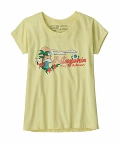 Patagonia Girls' Regenerative Organic Certified Cotton Graphic T-Shirt