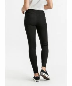 DU/ER Women's Four Way Flex Pull On Mid Rise Skinny