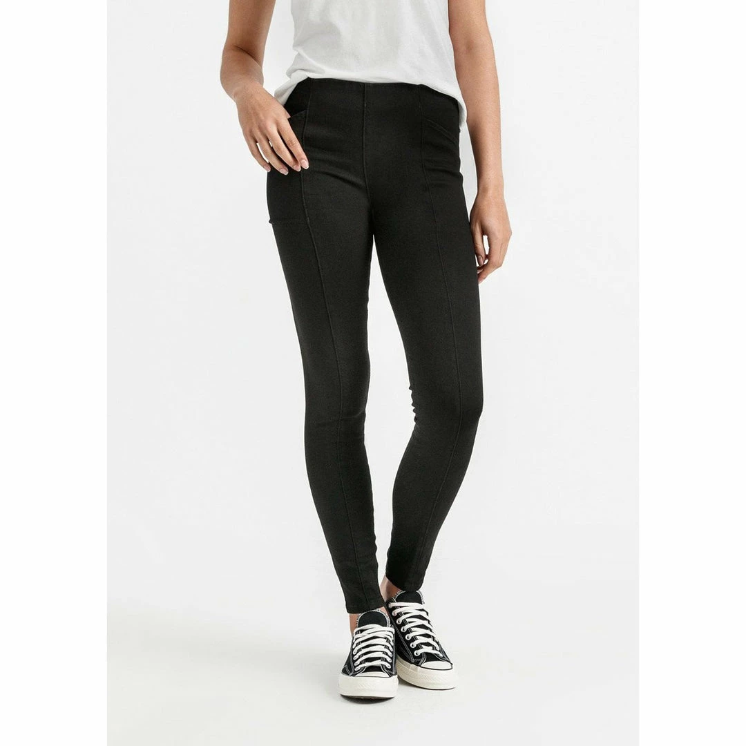 DU/ER Women's Four Way Flex Pull On Mid Rise Skinny 3 DU/ER Women's Four Way Flex Pull On Mid Rise Skinny