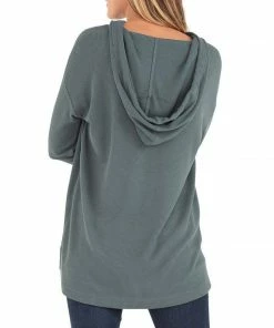 Free Fly Women's Bamboo Waffle Hoody