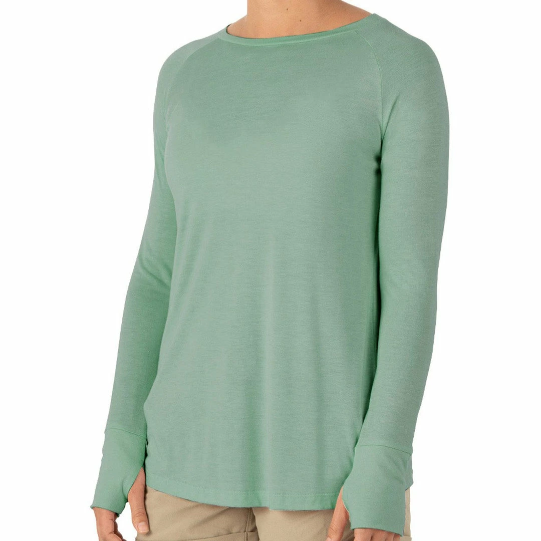 Free Fly Women's Bamboo Weekender Long Sleeve 7 Free Fly Women's Bamboo Weekender Long Sleeve