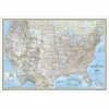 National Geographic Maps Wall Map: United States Classic, Tubed