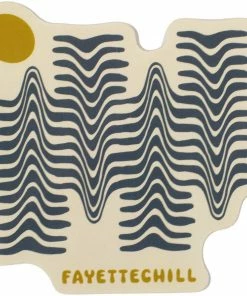 Fayettechill Camp & Hike Wavelength Sticker