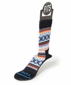 FITS Women's Casual Aztec Crew Socks