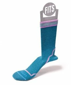 FITS Women's Light Hiker Banded Crew Socks