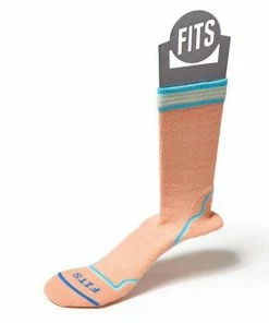 FITS Women's Light Hiker Banded Crew Socks