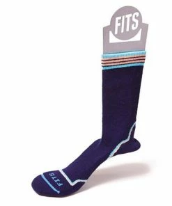 FITS Women's Light Hiker Banded Crew Socks