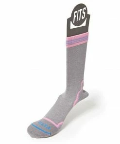 FITS Women's Light Hiker Banded Crew Socks