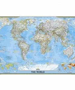 National Geographic Maps Camp & Hike Pacific Crest Trail Wall Map (Boxed) Map