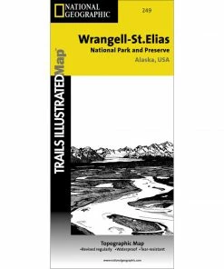 National Geographic Maps Wrangell-St. Elias National Park And Preserve