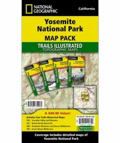 National Geographic Maps Camp & Hike Yosemite National Park [Map Pack Bundle]