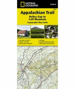 National Geographic Maps Appalachian Trail Map, Bailey Gap To Calf Mountain [Virginia]