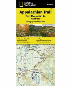 National Geographic Maps Appalachian Trail Map, East Mountain To Hanover [Vermont] Camp & Hike