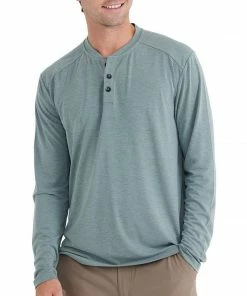 Free Fly Men's Bamboo Flex Henley 41 Free Fly Men's Bamboo Flex Henley