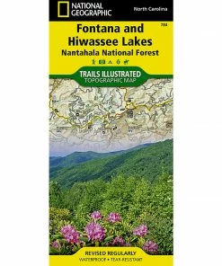 National Geographic Maps Camp & Hike Fontana And Hiwassee Lakes [Nantahala National Forest] Map
