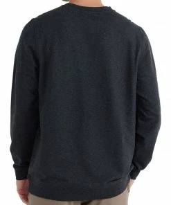Free Fly Men's Bamboo Heritage Fleece Crew