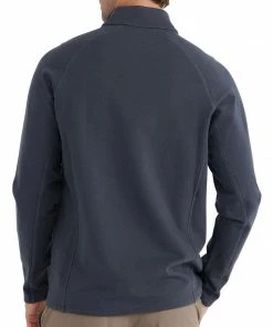Free Fly Men's Bamboo Heritage Fleece Quarter Zip