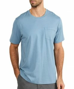 Free Fly Men's Bamboo Heritage Pocket Tee