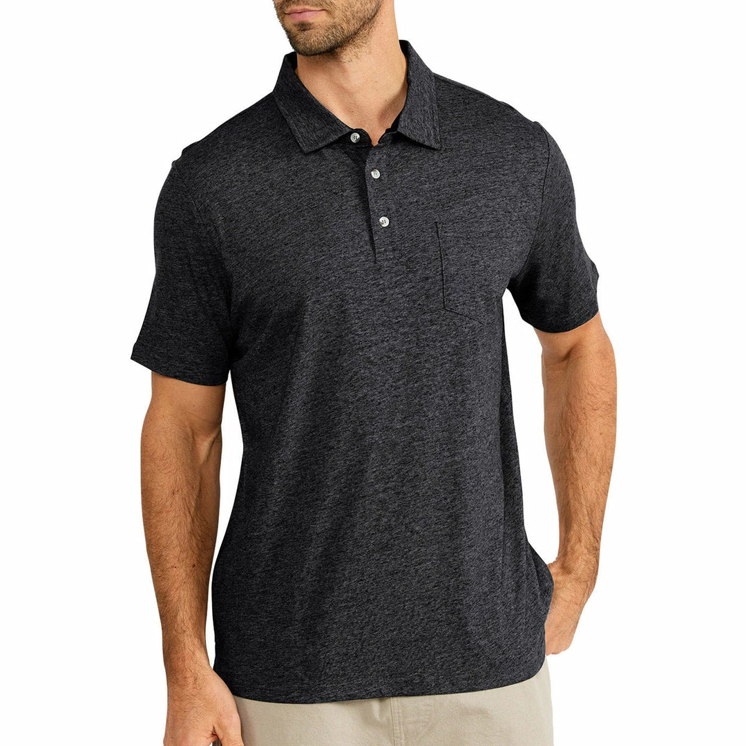 Free Fly Men's Bamboo Heritage Polo 10 Free Fly Men's Bamboo Heritage Polo