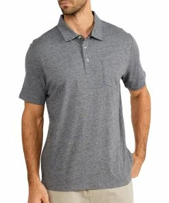 Free Fly Men's Bamboo Heritage Polo 20 Free Fly Men's Bamboo Heritage Polo