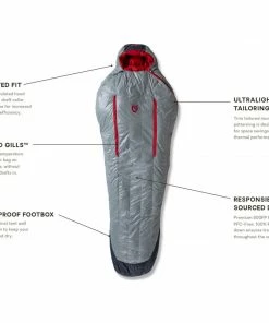 NEMO Equipment Men's Kayu 15 Down Sleeping Bag - Regular Camp & Hike