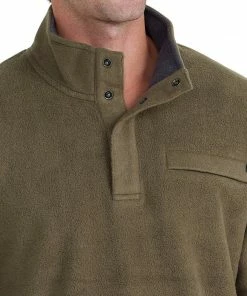 Free Fly Men's Bamboo Polar Fleece Snap Pullover