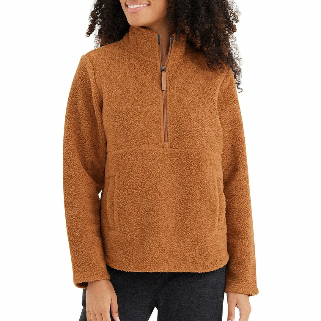 Free Fly Women's Bamboo Sherpa Fleece Half Zip 3 Free Fly Women's Bamboo Sherpa Fleece Half Zip