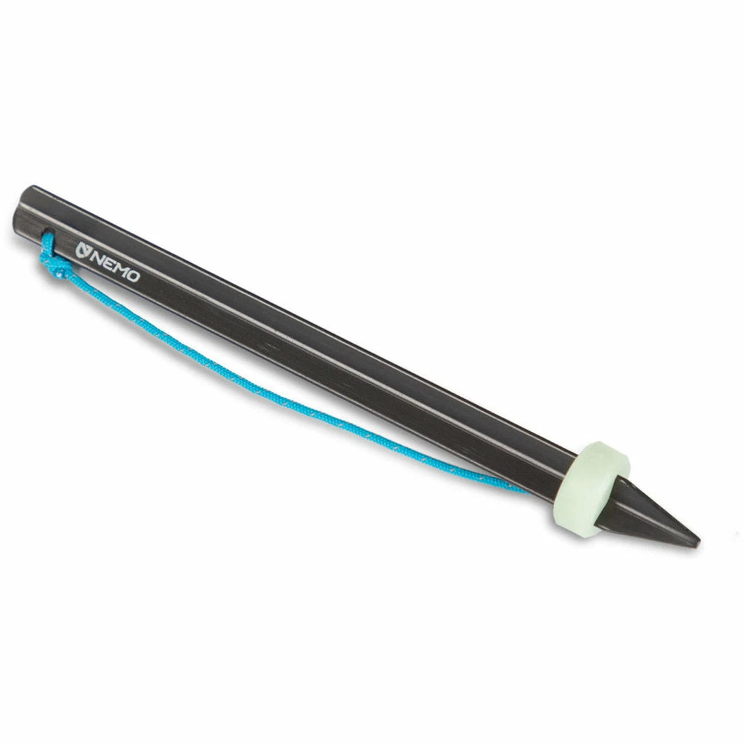 NEMO Equipment Sweepstake Lightweight Tent Stakes 6-Pack Camp & Hike 6 NEMO Equipment Sweepstake Lightweight Tent Stakes 6-Pack Camp & Hike