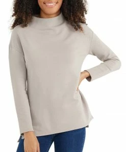 Free Fly Women's Bamboo Thermal Fleece Mockneck